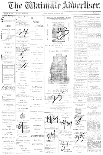 Issue page