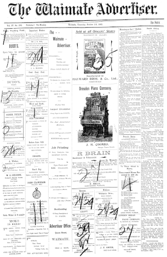 Issue page