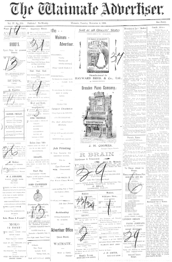 Issue page