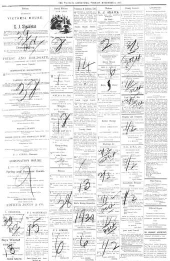Issue page