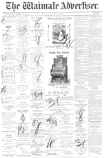 Issue page