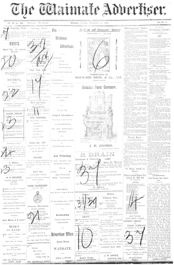 Issue page