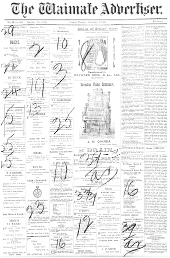 Issue page