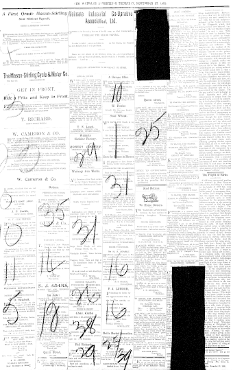 Issue page