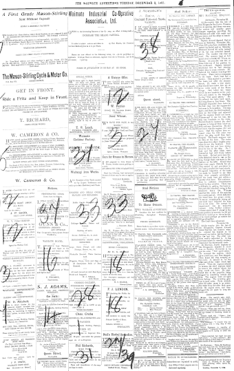 Issue page