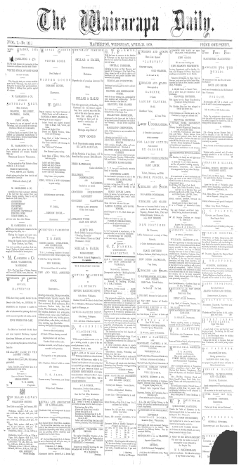 Issue page