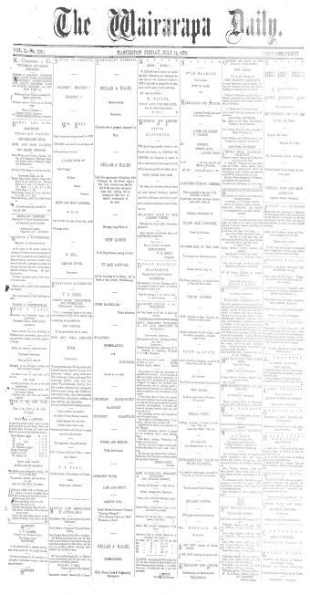 Issue page