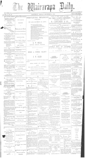 Issue page