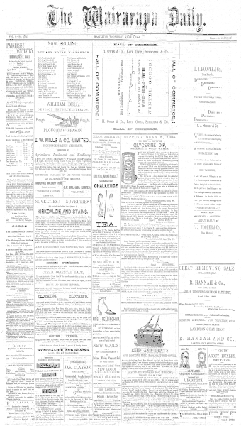 Issue page
