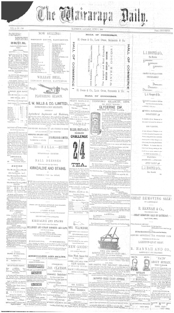 Issue page