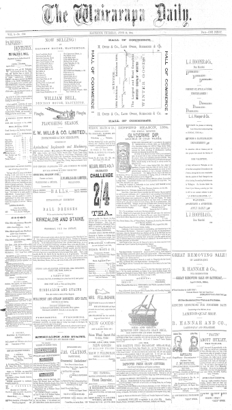 Issue page