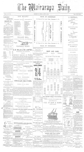 Issue page