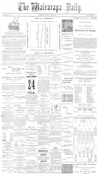Issue page