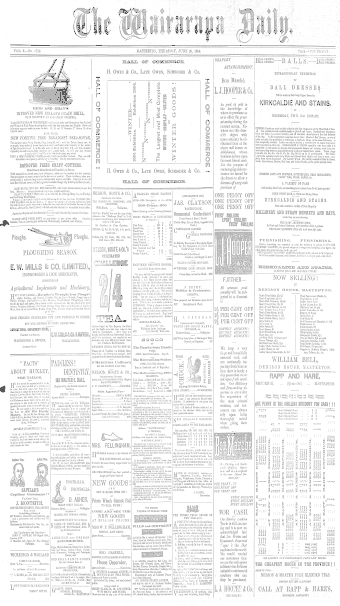 Issue page