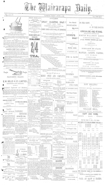 Issue page