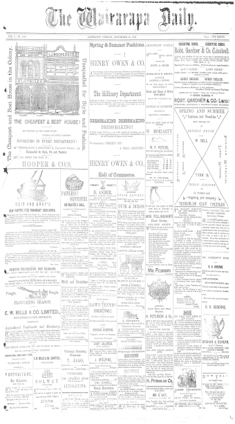 Issue page