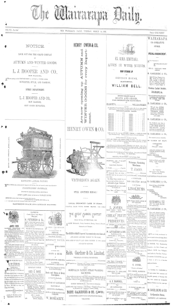 Issue page
