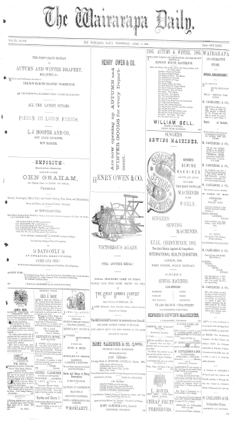 Issue page