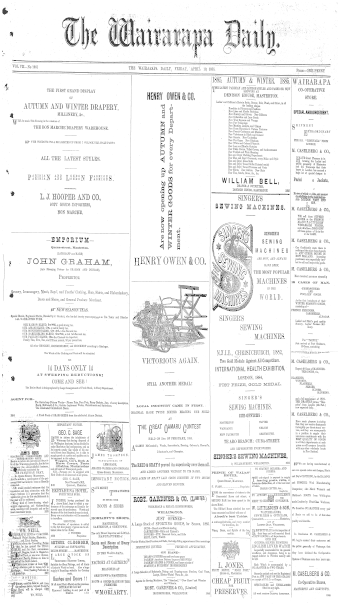 Issue page
