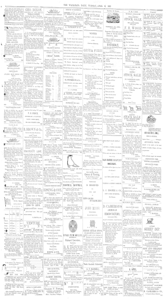 Issue page