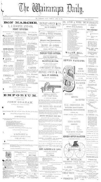Issue page
