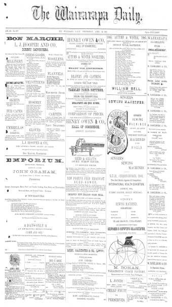 Issue page