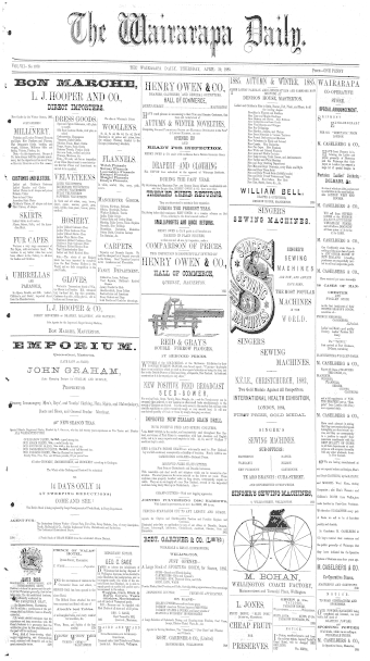 Issue page