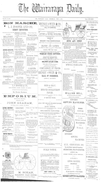 Issue page
