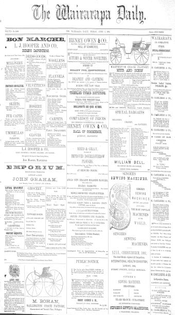 Issue page