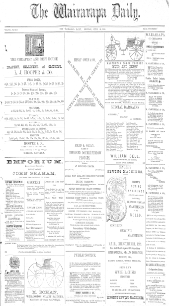 Issue page