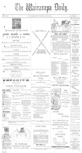 Issue page