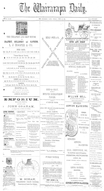 Issue page