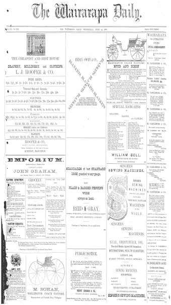 Issue page