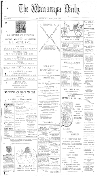 Issue page
