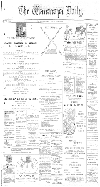 Issue page