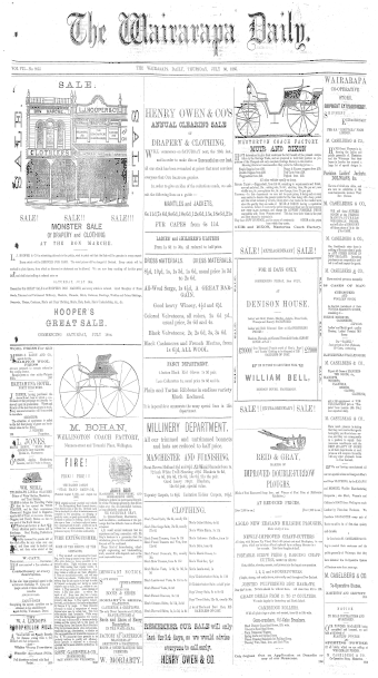 Issue page