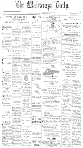 Issue page