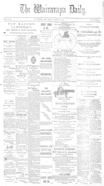 Issue page