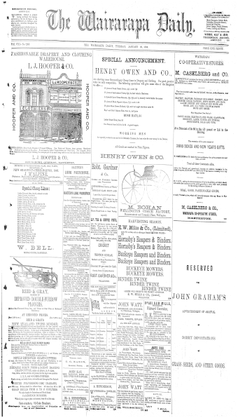 Issue page