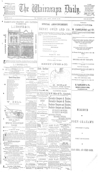 Issue page