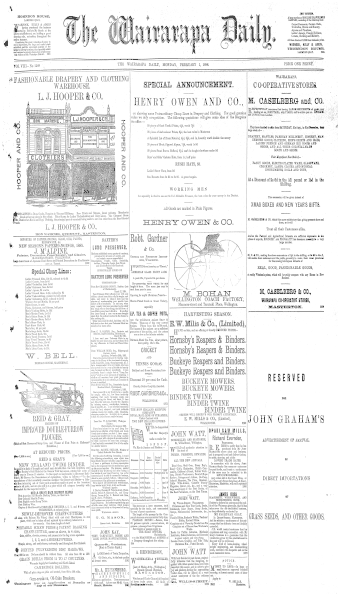 Issue page