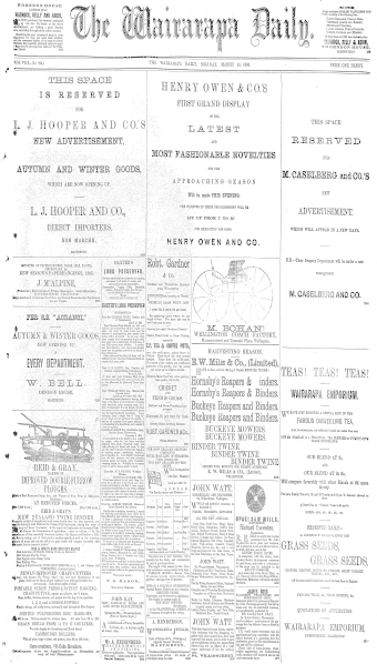 Issue page
