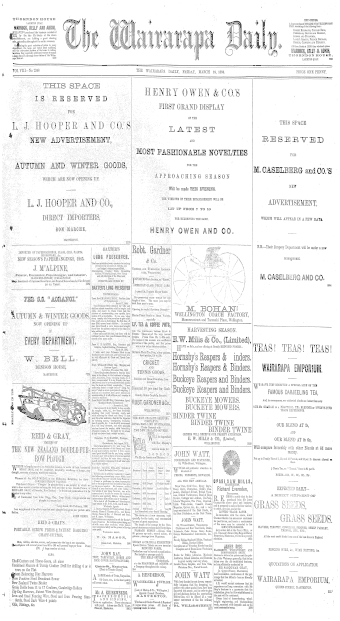 Issue page