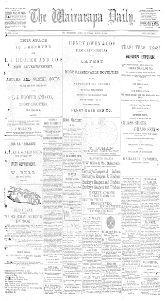 Issue page