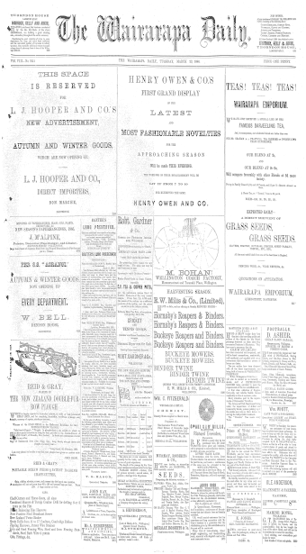 Issue page