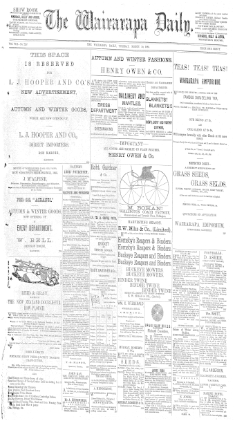 Issue page