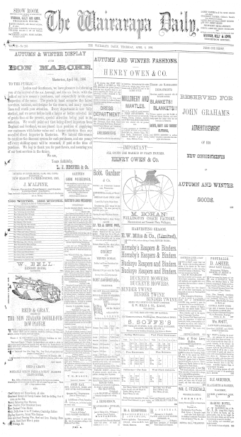 Issue page