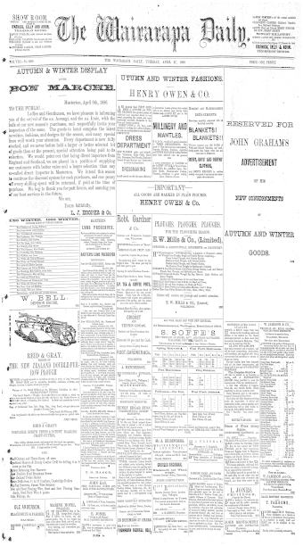 Issue page
