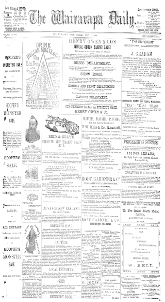 Issue page