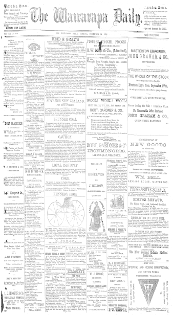 Issue page